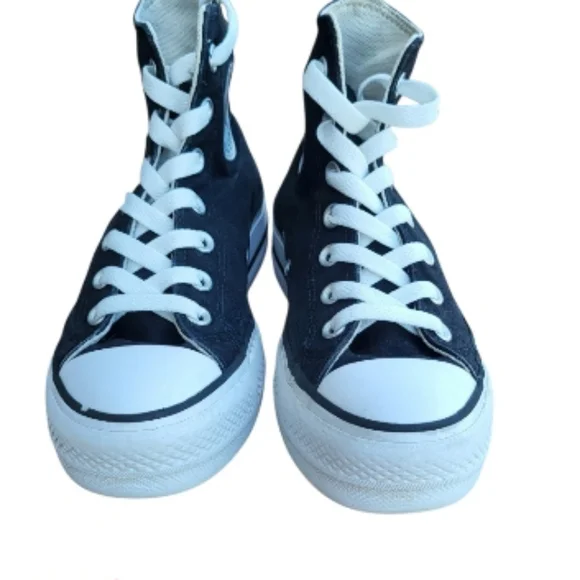 Converse Lift Platform All Star Chuck Taylor Black White Hi Sneaker Women 6.5 - Picture 5 of 11